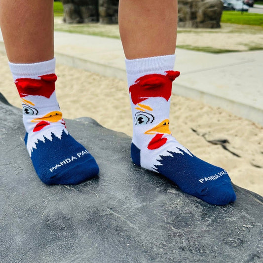 Rooster Socks from the Sock Panda (Age 3 - 7)