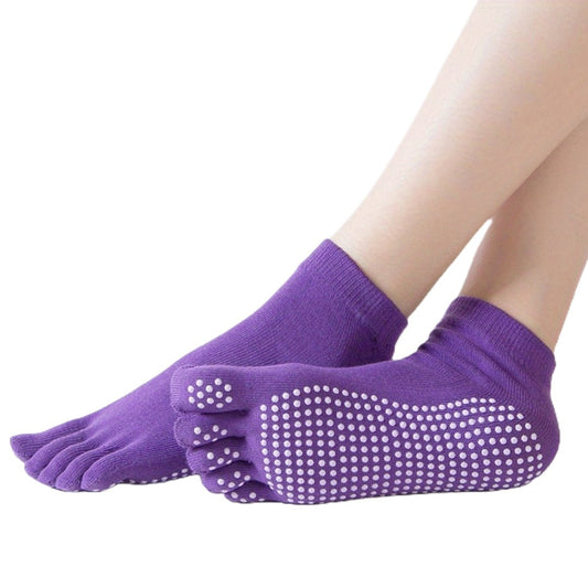 Solid Color Toe Socks (Adult Medium - Women's Shoe Sizes 5 - 10)