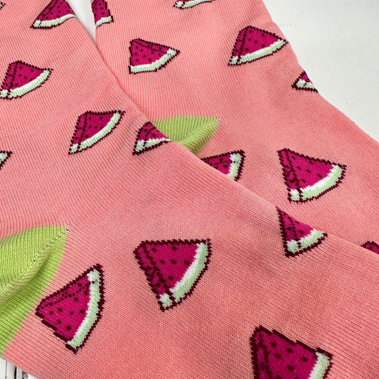 Watermelon Patterned Socks from the Sock Panda (Adult Medium - Women's Shoe Sizes 5 - 10)