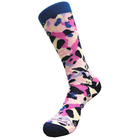Camouflage Panda Socks from the Sock Panda (Adult Medium - Women's Shoe Sizes 5 - 10)
