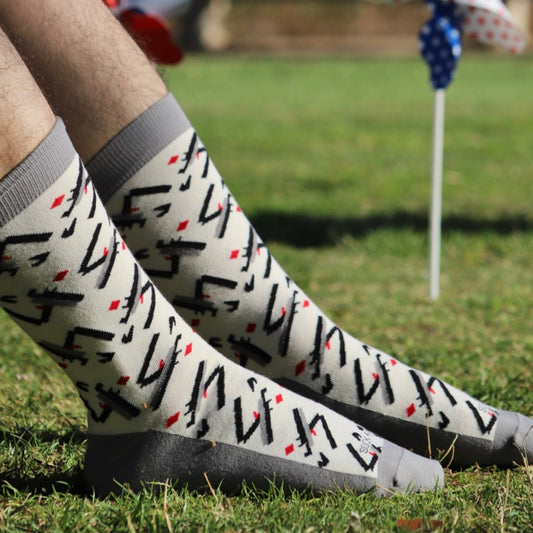 Dapper Confetti Pattern Socks from the Sock Panda