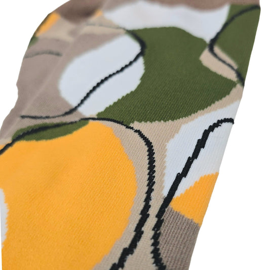 Abstract Geometric Pattern Socks from the Sock Panda (Adult Large - Men's Shoe Sizes 8 - 12)