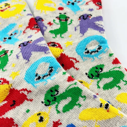 Alphabet Letters Come Alive Socks from the Sock Panda (Ages 3 - 7)