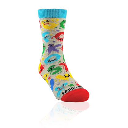Alphabet Letters Come Alive Socks from the Sock Panda (Ages 3 - 7)