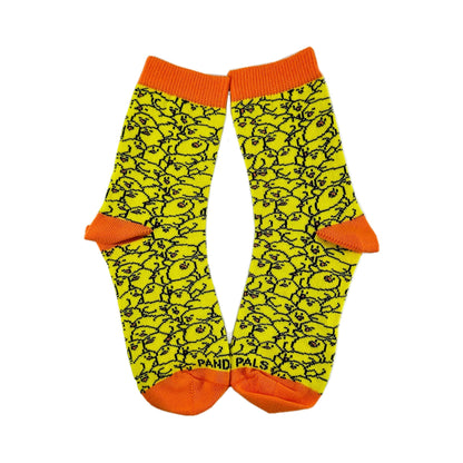 Baby Chick Pattern Socks from the Sock Panda (Ages 3 - 7)