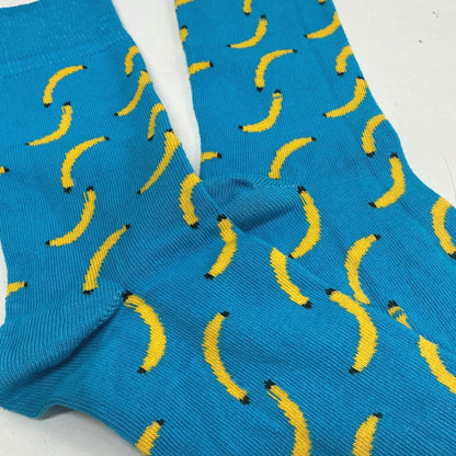 Banana Socks from the Sock Panda (Adult Medium - Women's Shoe Sizes 5 - 10)
