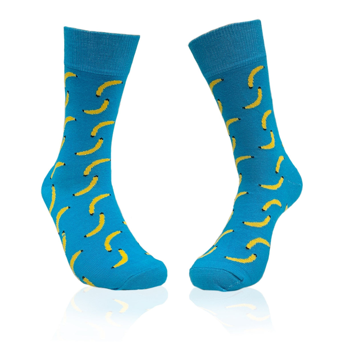 Banana Socks from the Sock Panda (Adult Medium - Women's Shoe Sizes 5 - 10)