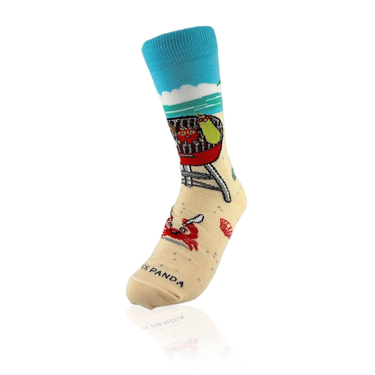 Barbeque Socks from the Sock Panda (Adult Small - Shoe Sizes 2 - 5)