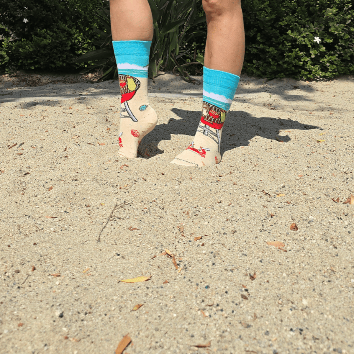 Barbeque Socks from the Sock Panda (Adult Small - Shoe Sizes 2 - 5)