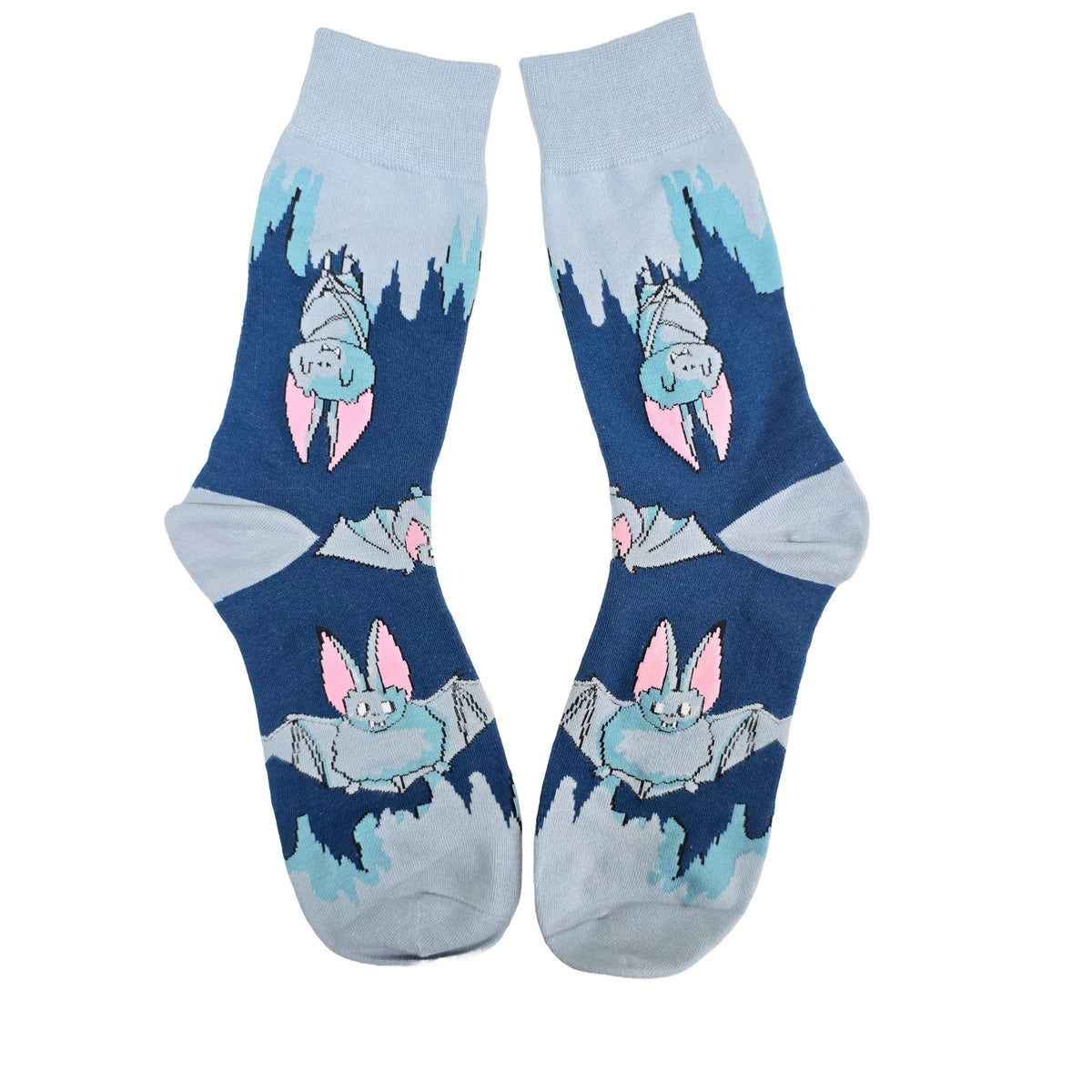 Bat in a Cave Socks from the Sock Panda (Adult Medium - Women's Shoe Sizes 5 - 10)