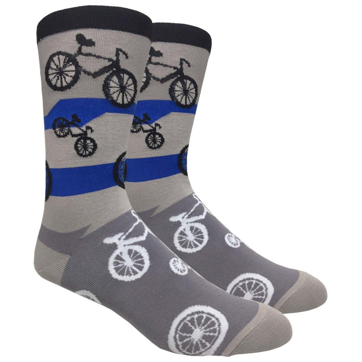 Bicycle Pattern Socks from the Sock Panda (Adult Large - Men's Shoe Sizes 8 - 12)