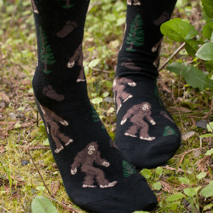 Bigfoot Socks from the Sock Panda (Men's or Women's Sizes)
