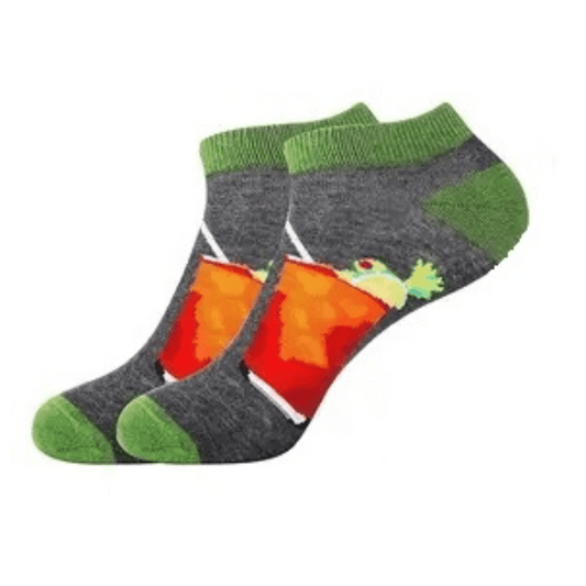 Bloody Mary Ankle Socks (Adult Large - Men's Shoe Sizes 8 - 12)