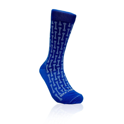 Bone Pattern Socks from the Sock Panda (Adult Large - Men's Shoe Sizes 8 - 12)