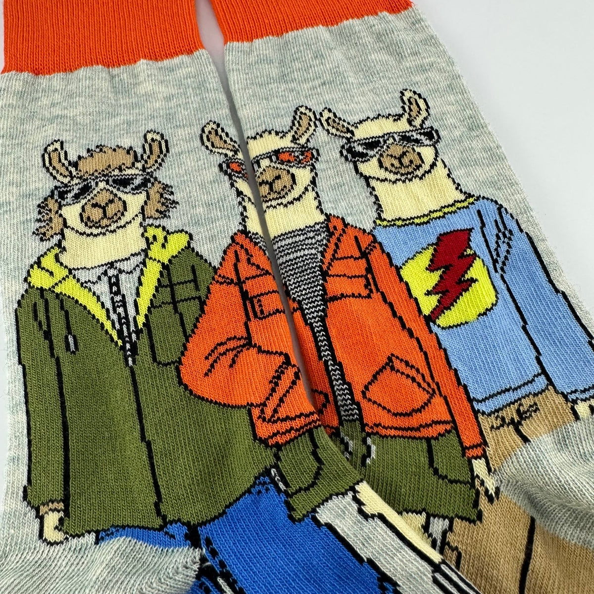 Cool Llamas Socks from the Sock Panda (Adult Small)