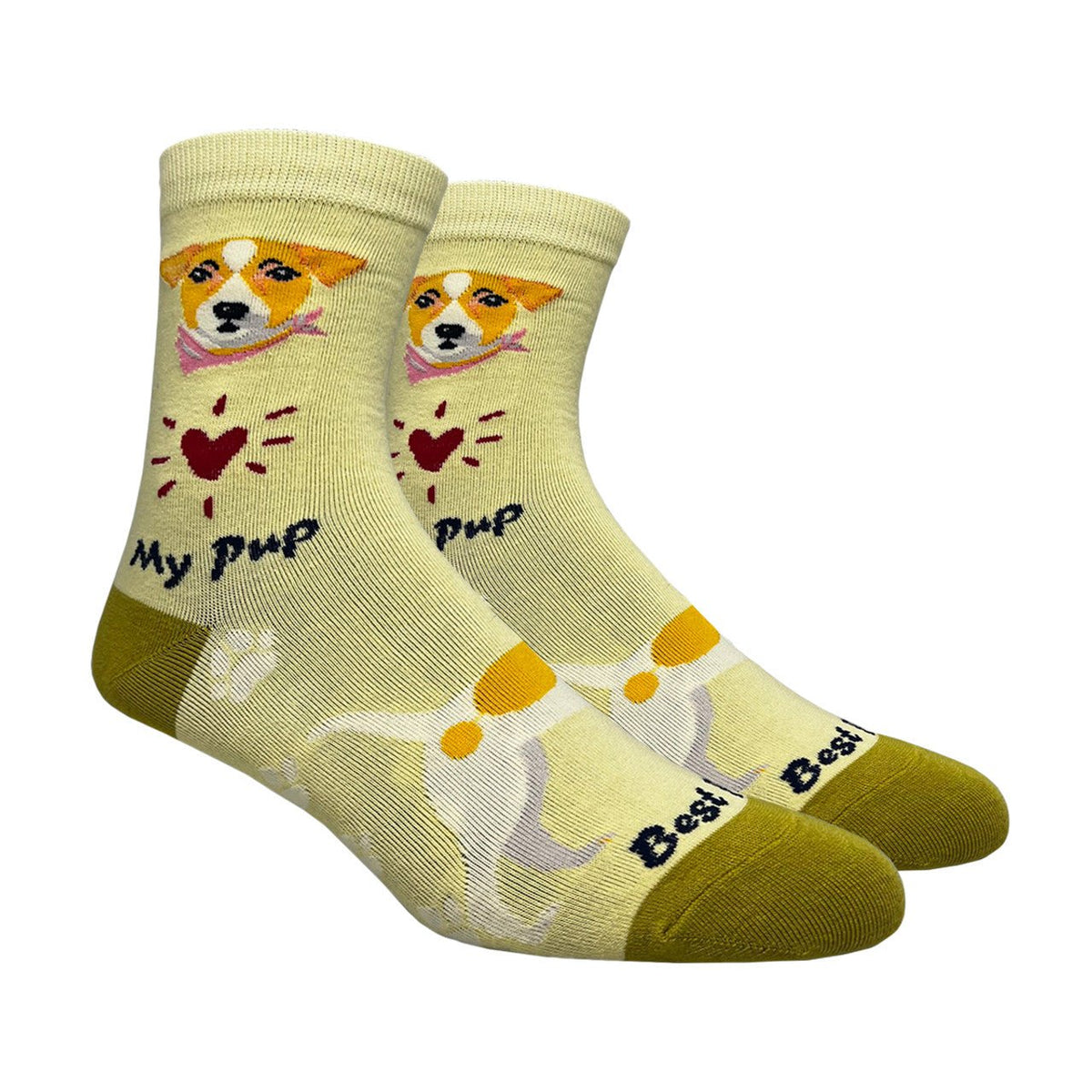 Corgi Dog Socks (Adult Medium - Women's Shoe Sizes 5 - 10)