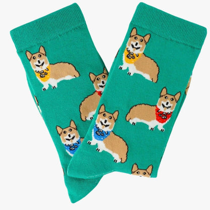 Corgi Socks (Adult Medium - Women's Shoe Sizes 5 - 10)
