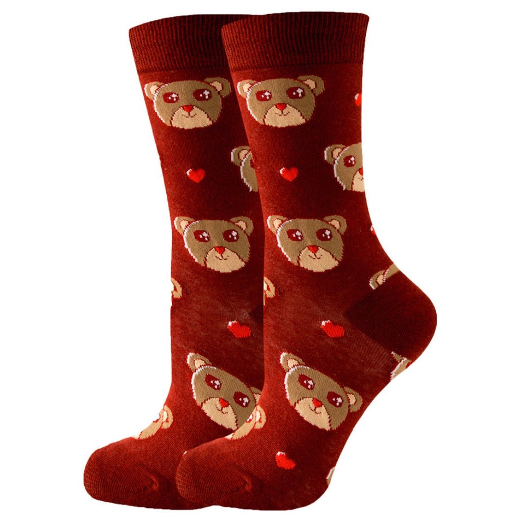 Cute Bear Socks from the Sock Panda (Adult Medium)