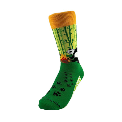 Dancing Panda Socks from the Sock Panda (Adult Small - Shoe Sizes 2 - 5)