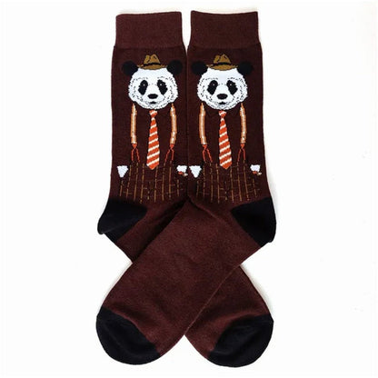 Dapper Panda Socks from the Sock Panda (Adult Large)