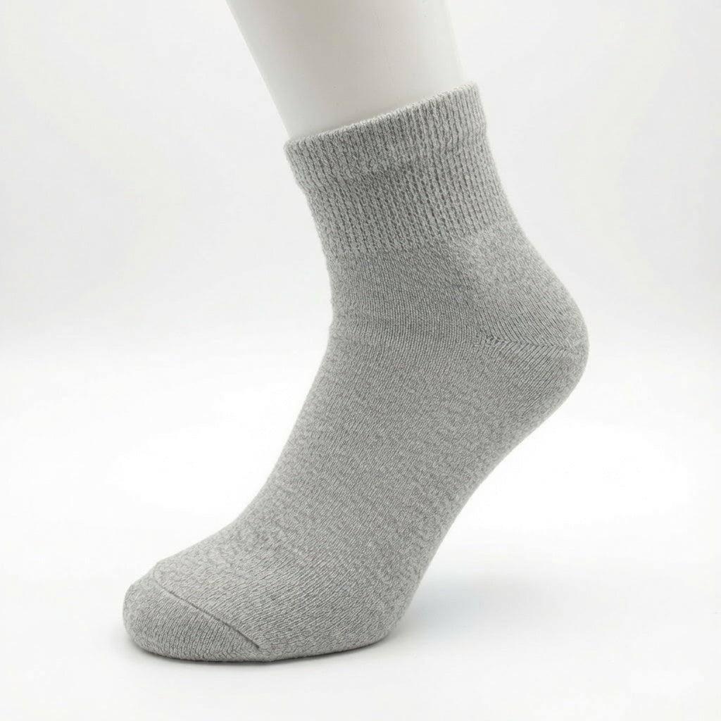 Diabetic Quarter Length Socks from the Sock Panda (3-Pack) QT3pkDiabLg
