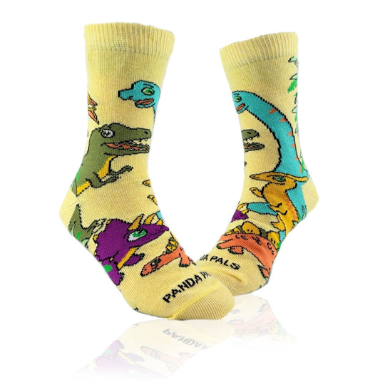 Dinosaur Friends Socks from the Sock Panda (Ages 3-7) DinoFriendMd