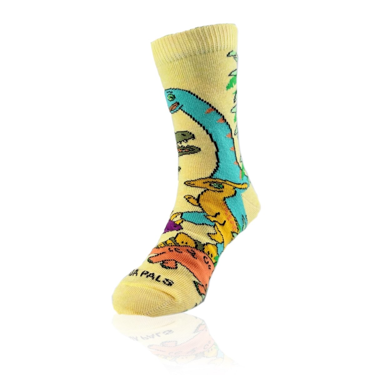 Dinosaur Friends Socks from the Sock Panda (Ages 3-7) DinoFriendMd
