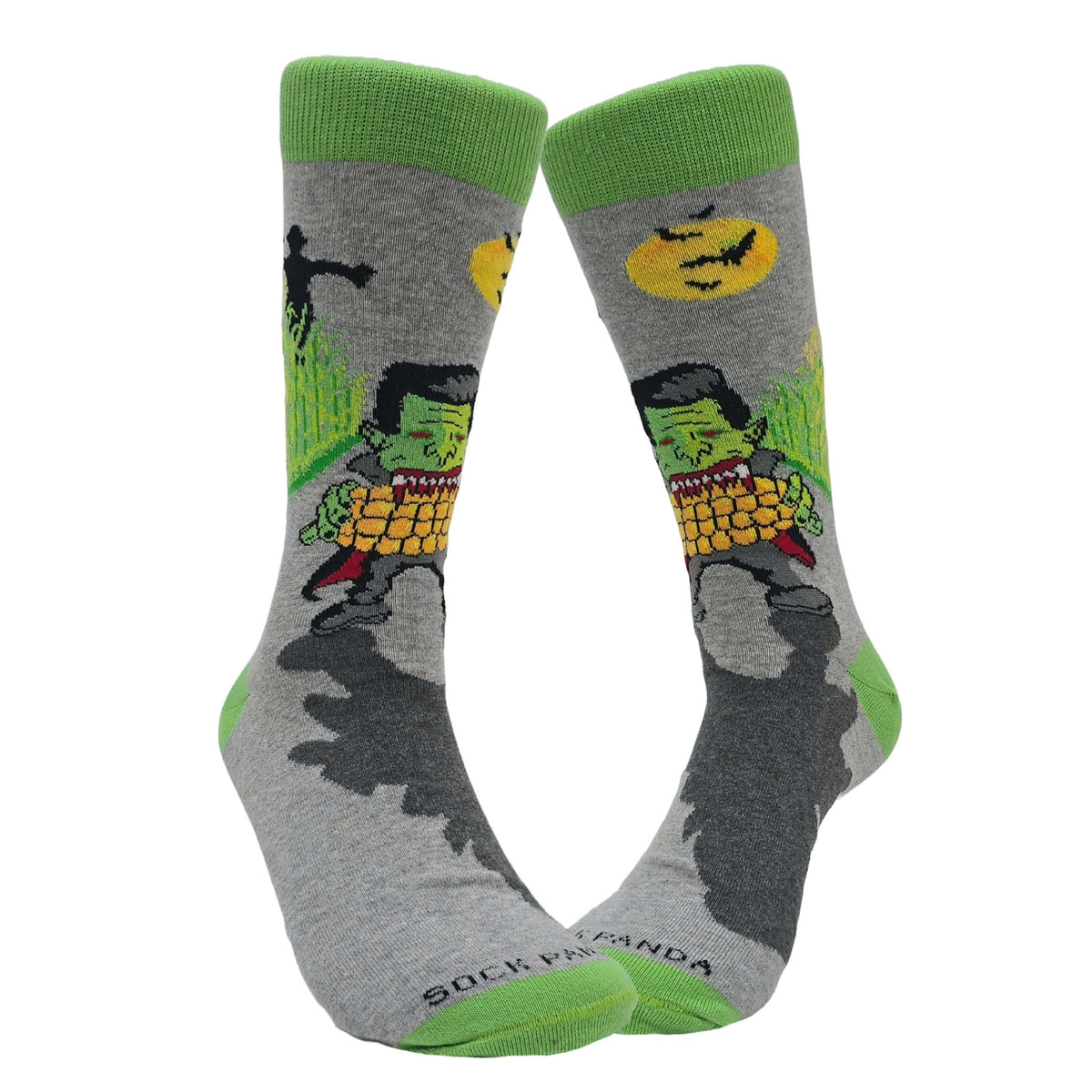 Dracula Eating Corn Socks from the Sock Panda