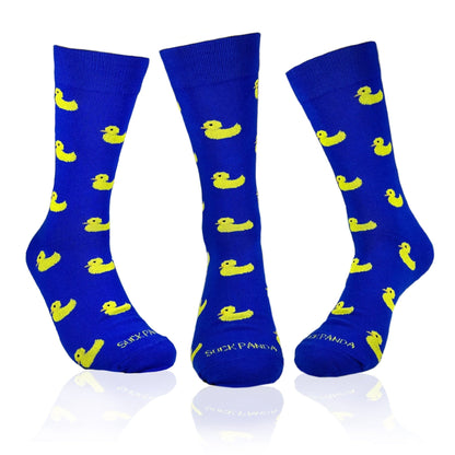 Duck Pattern Socks from the Sock Panda (Adult Large - Men's Shoe Sizes 8 - 12)