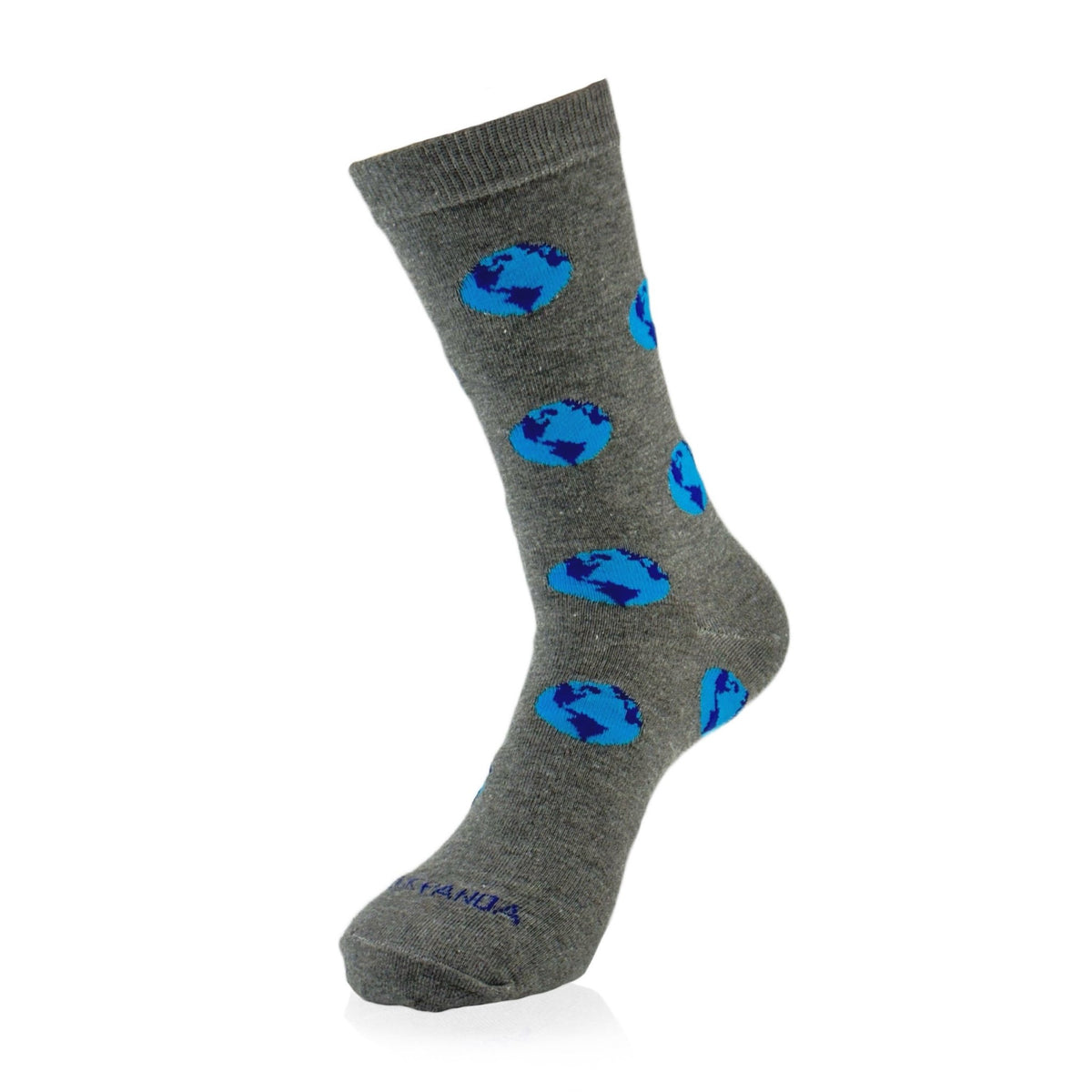 Earth Pattern Socks from the Sock Panda (Adult Medium - Women's Shoe Sizes 5 - 10)