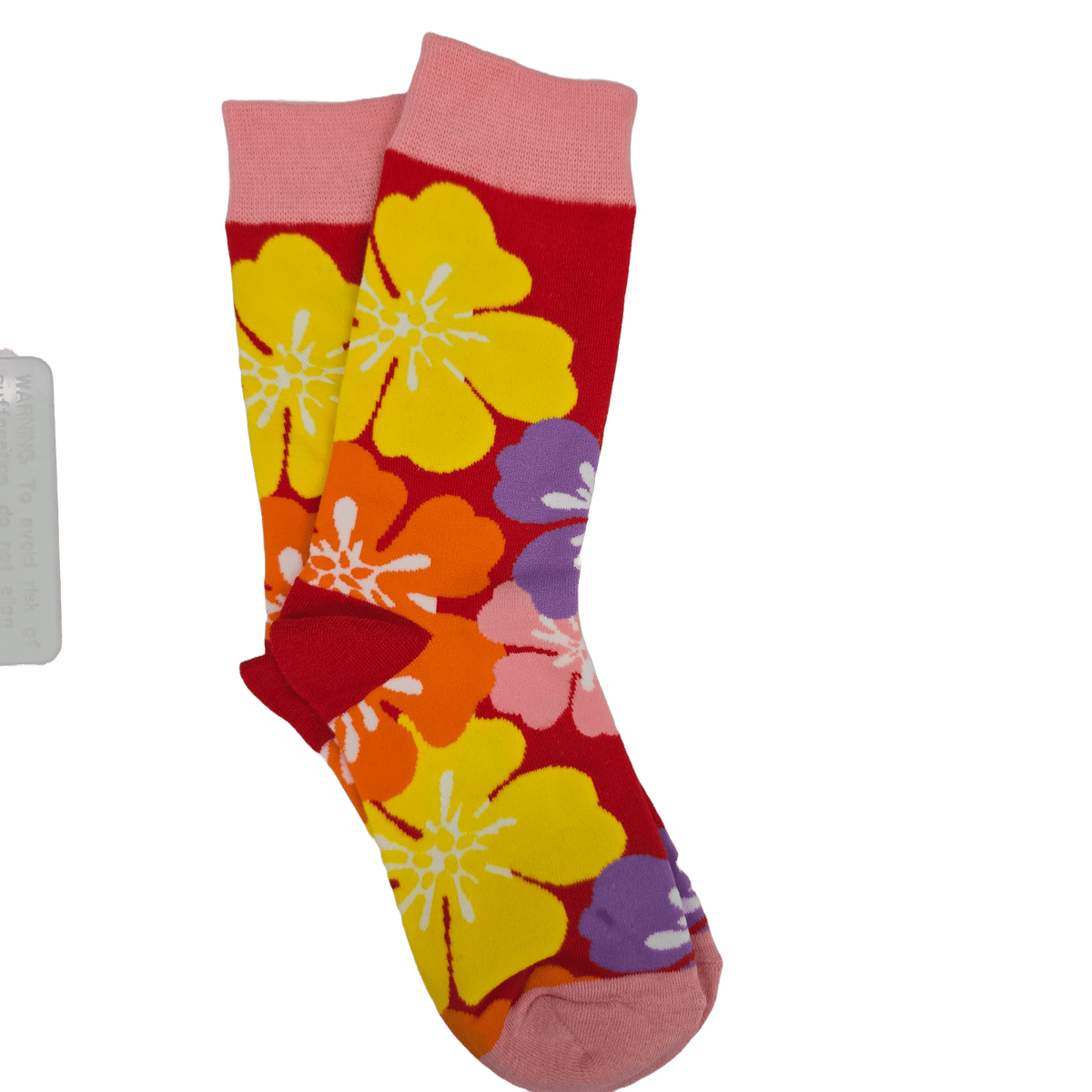 Exotic Flower Socks from the Sock Panda (Adult Medium - Women's Shoe Sizes 5 - 10)