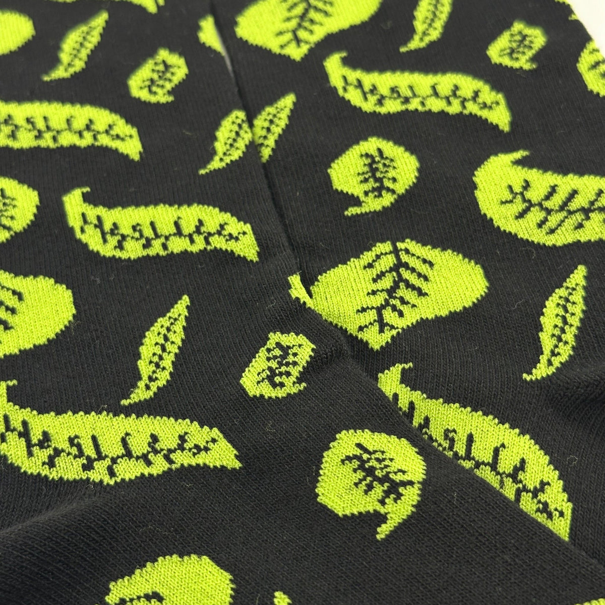Fall Leaf Pattern Socks the Sock Panda (Adult Medium - Women's Shoe Sizes 5 - 10)