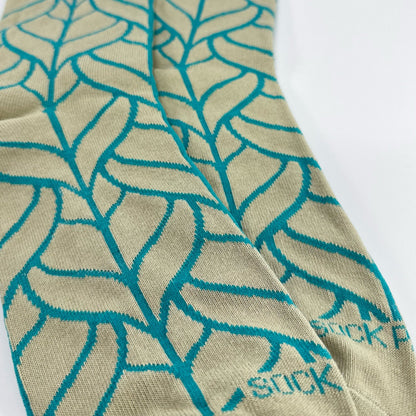 Fall Leaf Patterned Socks from the Sock Panda (Adult Large - Men's Shoe Sizes 8 - 12)