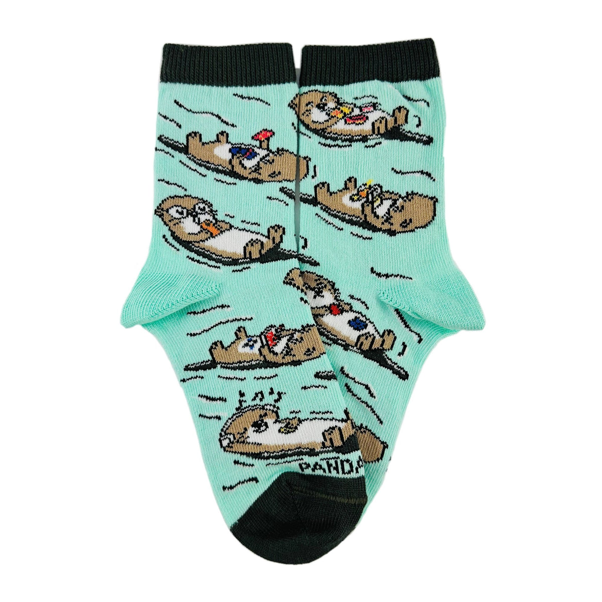 Floating Otters Socks from the Sock Panda (Ages 3 - 7)