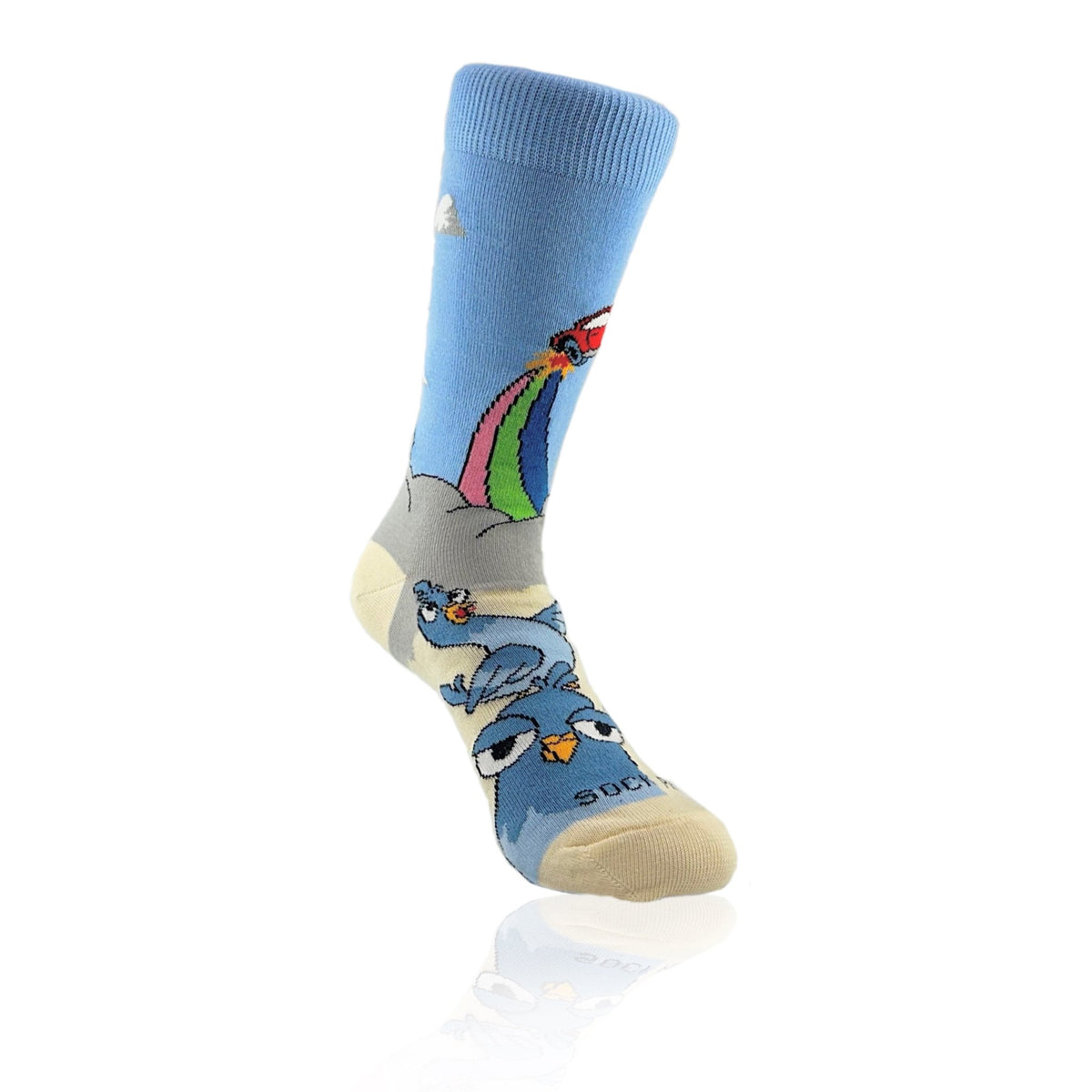 Flying Car Socks from the Sock Panda (Adult Small)
