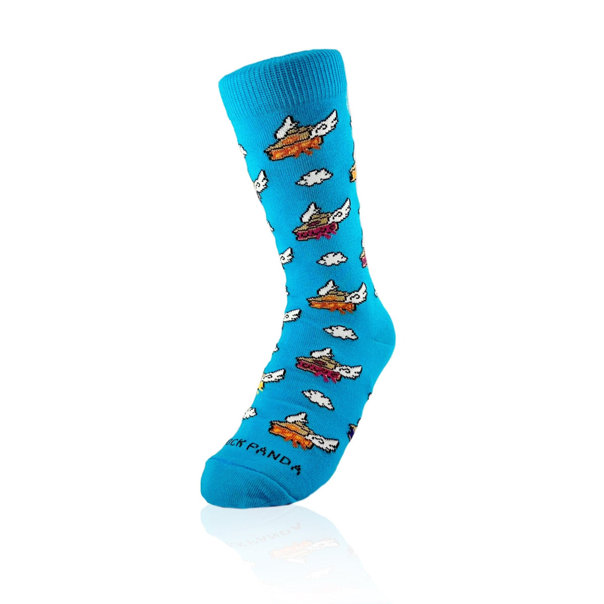 Flying Pies Socks from the Sock Panda (Adult Small)