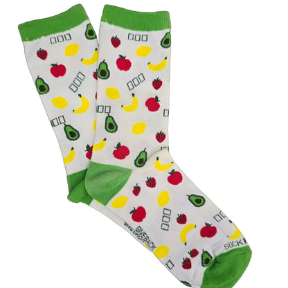 Fruit Pattern Socks from the Sock Panda (Adult Medium - Shoe Sizes 5 - 10)