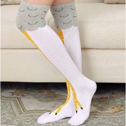 Funny Chicken Leg Socks (Thigh High)