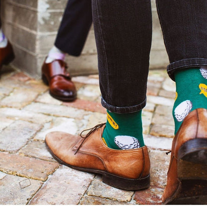 Golf Ball Socks (Adult Large - Men's Shoe Sizes 8 - 12)