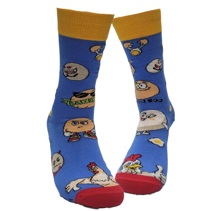 Good Egg vs Bad Egg Socks from the Sock Panda
