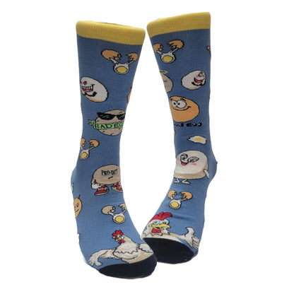 Good Egg vs Bad Egg Socks from the Sock Panda