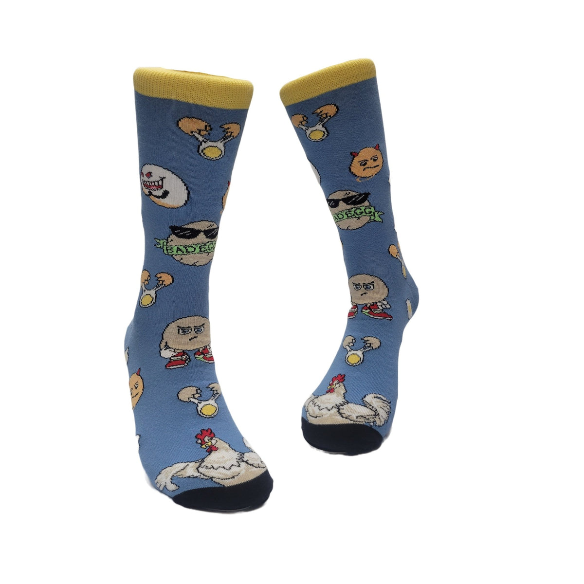 Good Egg vs Bad Egg Socks from the Sock Panda