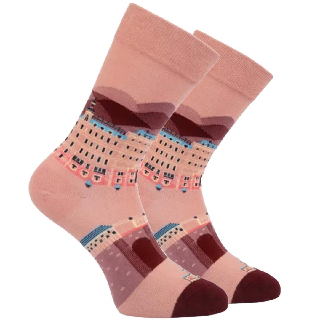 Grand Hotel Socks from the Sock Panda (Adult Medium)