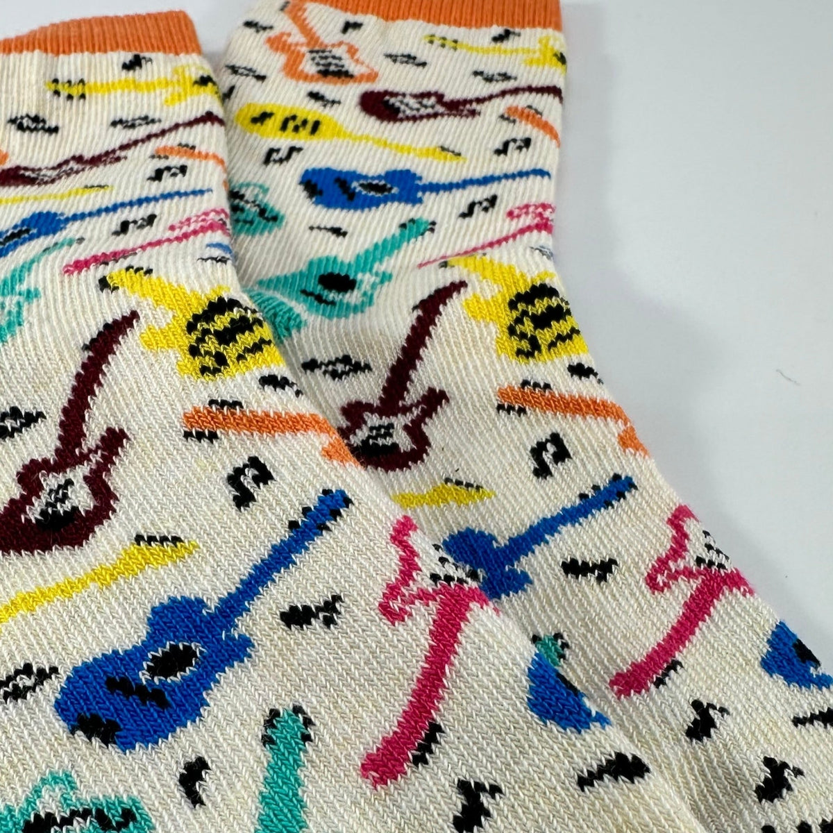 Guitar Pattern Socks from the Sock Panda (Ages 3 - 7)