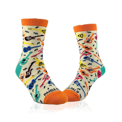Guitar Pattern Socks from the Sock Panda (Ages 3 - 7)