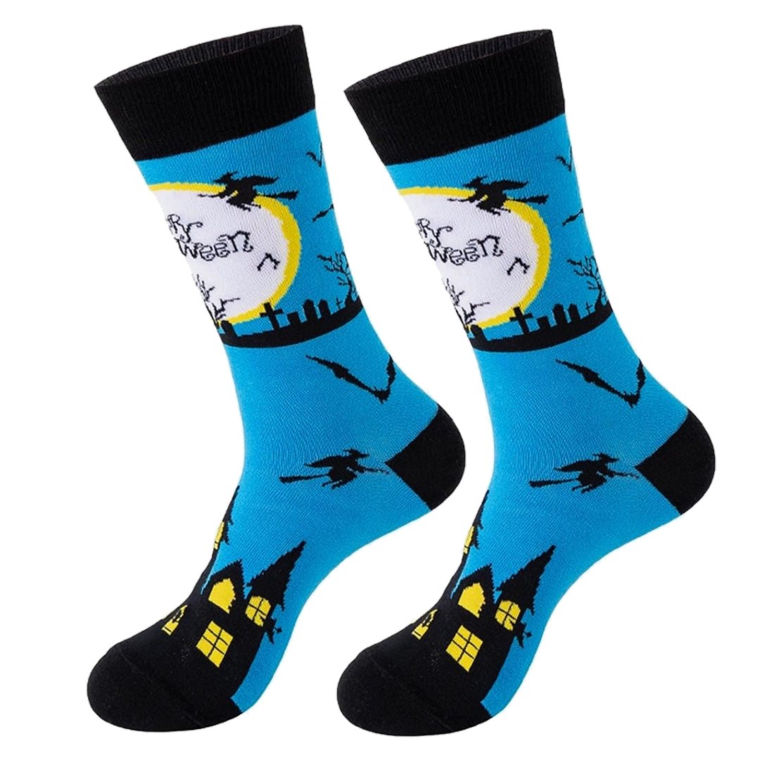 Happy Halloween Socks from the Sock Panda (Adult Medium - Women's Shoe Sizes 5 - 10)