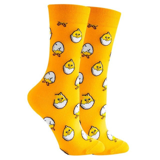 Hatched Egg Socks from the Sock Panda (Adult Medium - Women's Shoe Sizes 5 - 10)