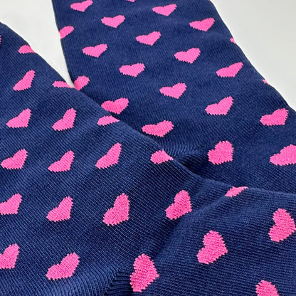 Heart Pattern Socks from the Sock Panda (Adult Medium - Women's Shoe Sizes 5 - 10)