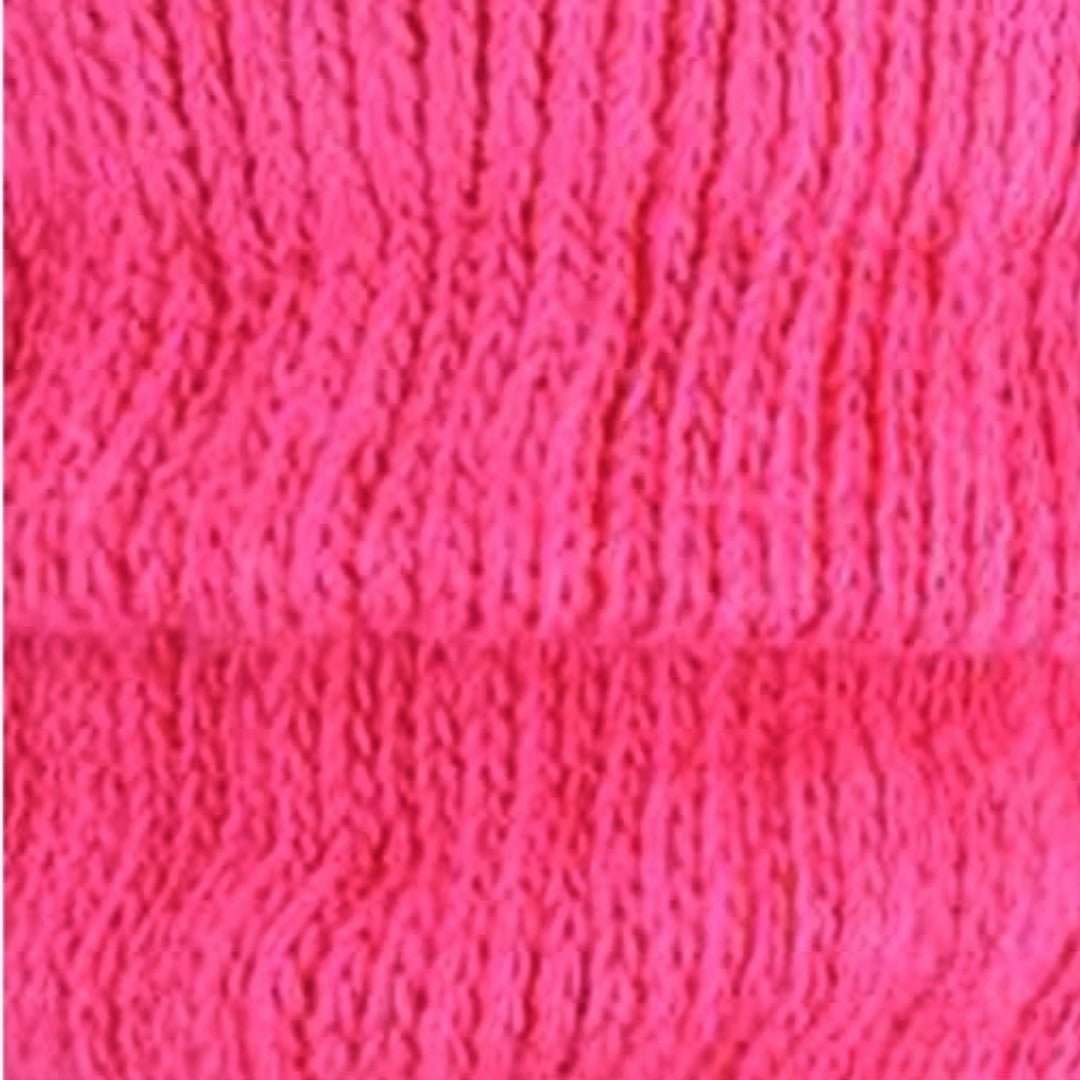 Hot Pink Slouch Socks (Adult Medium - Women's Shoe Sizes 5 - 10)