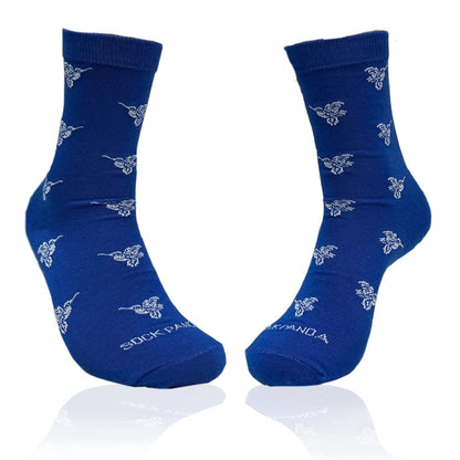 Hummingbird Socks from the Sock Panda (Adult Medium - Women's Shoe Sizes 5-10) 
